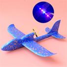 Avião De Espuma Elétrico Com Luz LED, Lançamento Manual, Voo Automático, Brinquedo Infantil Para