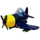 Avião Do Exército Mititar Brinquedo Com Luz E Som Azul-escuro