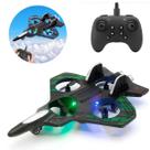 Avião Drone Stealth Controle Remoto Infantil Com Luz LED Brinquedo Presente Entrega Ágil