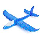 Avião Lançador Planador Infantil Zoop Toys Azul Com Luz