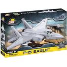 Avião Militar Americano F-15 Eagle 640 Pçs Blocos De Montar Cobi