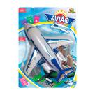 Avião Pullbakc Art Brinq de Fricção 3+ Anos 1 Unidade