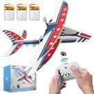 Avião RC Avião de controle remoto DEERC 2,4 GHZ com 3 baterias