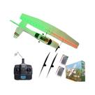 Avião RC Cessna 182 Versão 3D6G 3 Canais LCD WLtoys 2.4G Drone De Asa Fixa Para Exterior RTF Noturno