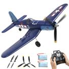 Avião RC RCSHOBBY F4U Corsair 4-CH com estabilizador RTF de 6 eixos