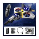 Avião RC Vucootli V17 Jet Fighter Stunt USB recarregável