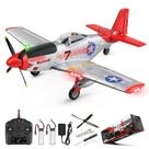 Avião RC WLtoys XK A280 P51 Mustang 4CH sem escova 2,4G