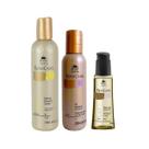 Avlon Keracare Kit Cabelos Crespos - 3 Produtos - G