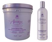Avlon Kit Relax Sódio Normal Plus 1,8kg + Normalizing Shampoo 475ml peq.