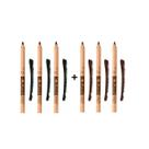 Avon - Kit 6 Lápis Delineador Olhos 3 Preto+3 Marrom - 1,1g Preto