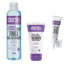 Avon kit de Limpeza de Pele Clearrskin Tônico 200ml Loção Combate Acne Gel Facial Secativo15g