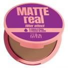 AVON MATTE REAL PO COMPACTO FACI FPS10 MEDIO ESCURO 412Q 7g