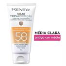 Avon Renew Protetor Solar com cor media clara FPS 50 (40g)