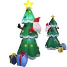 Avore de Natal Inflavel Papai Noel Natalino Enfeite Loja Casa Comercio Shopping Comemoraçao Fim De Ano Festa Evento Merry Christimas Ornamentaçao Deco