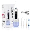 Azdent HF-5 Irrigador Oral Azul Bivolt com Bolsa Ideal para Fio Dental, Implantes e Gengiva