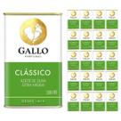 Azeite Oliva Extra Virgem Gallo Lata 200ml Kit 20 Unidades