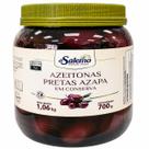 Azeitona Preta Azapa Di Salerno 700g Inteira Premium com Sabor Intenso