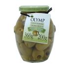 Azeitonas Verdes Recheadas com Alho e Pimenta Olymp -320g