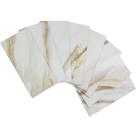 Azulejo AULIGET Calacatta Gold 100 unidades 7,5 x 15 cm PVC Backsplash