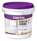 Azulejo Líquido Cristal Brilhante Impermeável Alta Resistência UV 3,6kg Azulejo Líquido Cristal Brilhante Impermeável Alta Resistência UV 3,6kg