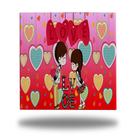 Azulejo Quadro Decorativo Especial Dia Dos Namorados 15x15cm Azulejo Quadro Decorativo Especial Dia Dos Namorados 15x15cm