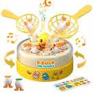 B.Duck Catching Music Games for Kids Family Bounce Catch Duck Pop Up Jogos de tabuleiro Brinquedos pré-escolares Presentes de aniversário de 3-5 4-8 5-7
