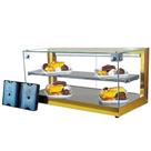 B-VFD77 - Beta Vitrine fria 77cm Dourada Dupla com 16 Gelo X - Bivolt - Omega
