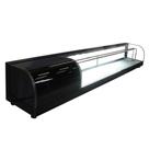B-VFRD1350 - Vitrine Refrigerada Beta para doces 1,35m Preta - 220V - Omega