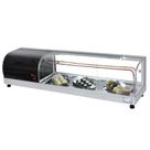 B-VFRS1350 - Vitrine Refrigerada Beta Sushi 1,35m Prata - 127V - Omega - Comercial