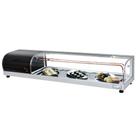 B-VFRS1950 - Vitrine Refrigerada Beta Sushi 1,95m Prata - 220V - Omega