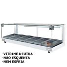 B-VN92 - Vitrine Neutra Beta 92cm Branca - Bivolt - Omega B-VN92 - Vitrine Neutra Beta 92cm Branca - Bivolt - Omega