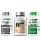 B12 Metilcobalamina (Forma Ativa)+ Magnésio Treonato + Coenzima Q10 500mg 180Cáps Ecomev