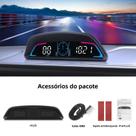 B3 Car HUD OBD2 GPS Digital Head up Display Velocímetro Tacômetro Medidor De Combustível E Voltagem B3 Car HUD OBD2 GPS Digital Head up Display Velocímetro Tacômetro Medidor De Combustível E Voltagem