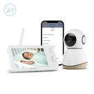 Babá Eletrônica Sem Fio Maxi-Cosi Pro Visão Noturna Com Câmera E Wi-fi Voltagem Branco