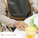 Babador Adulto Idoso Avental Impermeável Canguru Longevitech