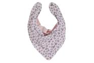 Babador Bandana Colibri - Corações Rosa