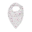 Babador Bandana em Malha Bublim Baby Céu Mágico Menina