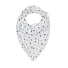 Babador Bandana em Malha Bublim Baby Marinheiro Menino