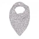 Babador Bandana Malha Céu - Bambi Babador Bandana Malha Céu - Bambi