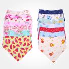Babador Bandana Para Bebê Duplo Com Regulagem - Menina/Menino - Várias Estampas Babador Bandana Para Bebê Duplo Com Regulagem - Menina/Menino - Várias Estampas