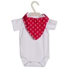 Babador Bandana para Bebê João Vermelho 01 Peça Babador Bandana para Bebê João Vermelho 01 Peça