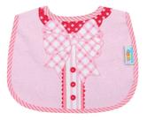 Babador Bebe Impermeavel Felpudo Menina 1 Unid 100% Algodão Ideal Alimentação