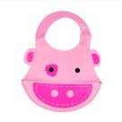 Babador Cata Migalhas Silicone Impermeável Porquinho - Kababy