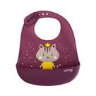 Babador Clingo Silicone Impermeável com Bolso Coletor