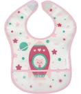 Babador Com Bolso Foguete Rosa Buba