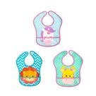 Babador com pega-migalhas Animal Fun - Buba