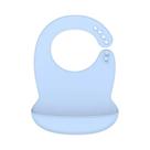 Babador de Bebê de Silicone à Prova d'Água - Ajustável com Design de Desenho Animado
