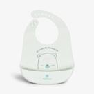 Babador de Silicone Bear Mint KikkaBoo