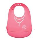 Babador De Silicone Bebê Impermeável Buba - Colar