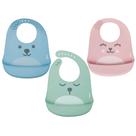 Babador De Silicone Bebê Impermeável Migalhas Infantil Buba